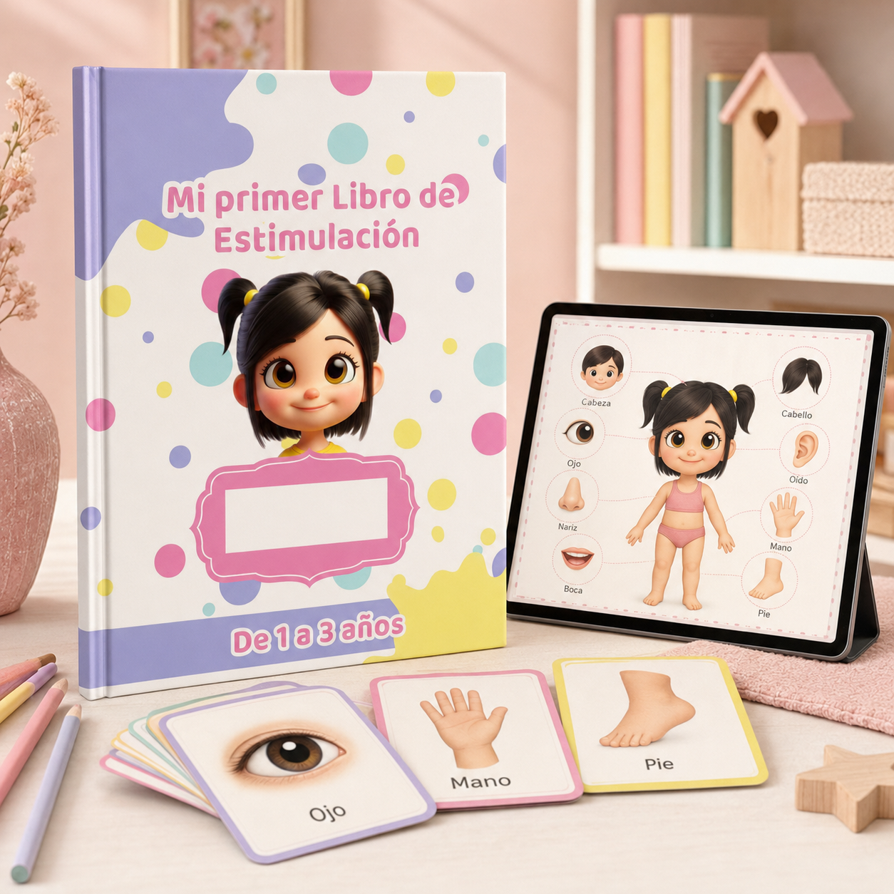 Bono 1: Libro de Estimulación para niña