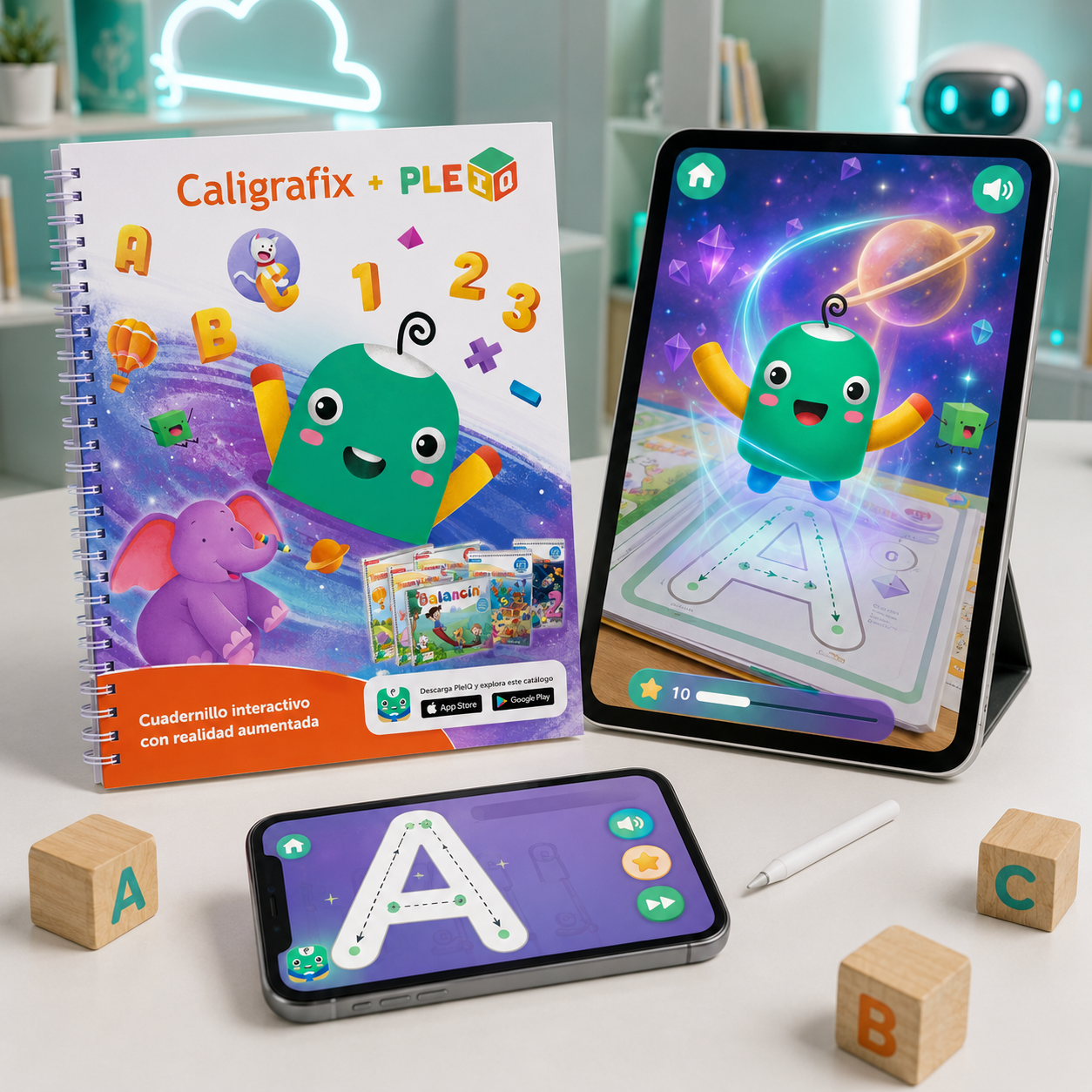 Bono 6: Cuaderno Interactivo con Realidad Aumentada